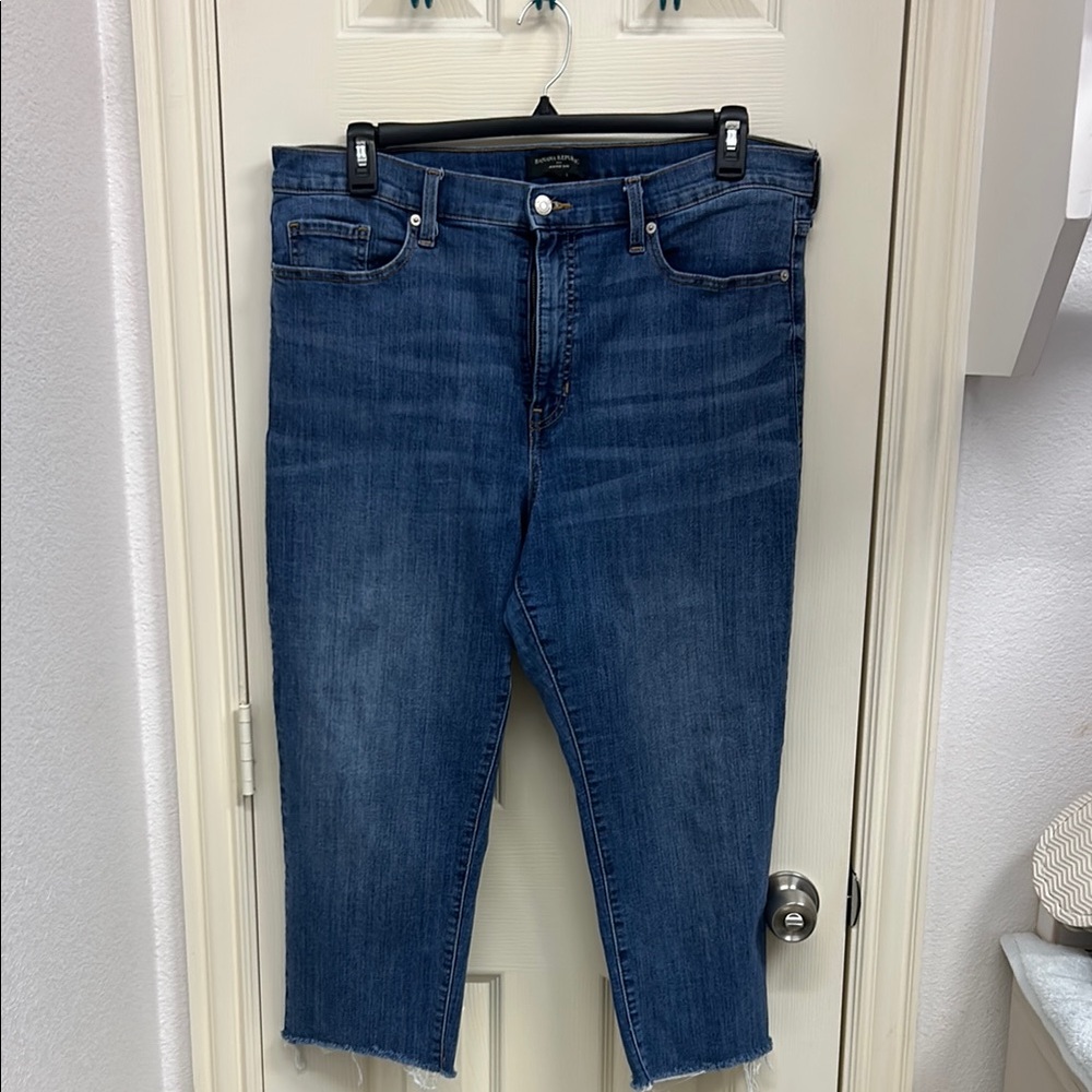 Banana Republic Dark Blue Ankle Jeans
